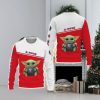 Michigan State Spartans Baby Yoda Star Wars Sports Football American New 3D Sweater Gift Ugly Christmas