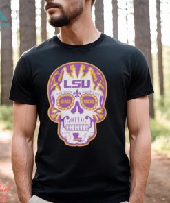 Lsu Football sugar skull shirt