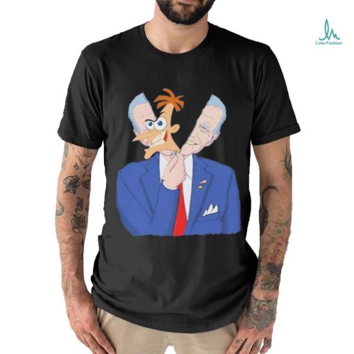 Lucca International Joe Biden Dr. Doofenshmirtz shirt