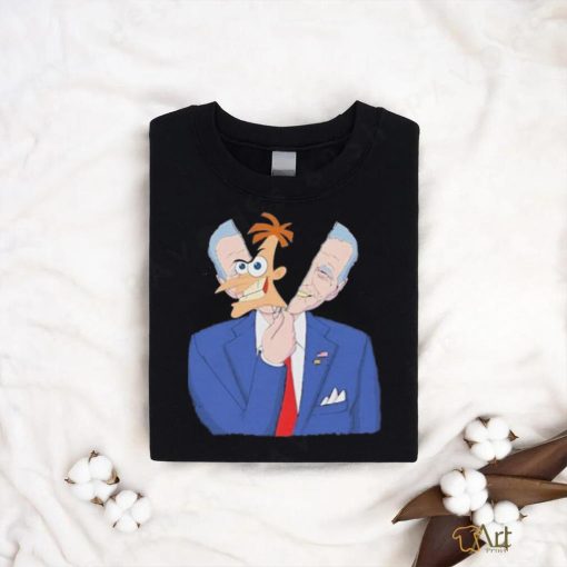 Lucca International Joe Biden Dr. Doofenshmirtz shirt