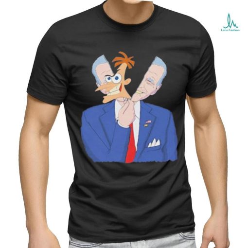 Lucca International Joe Biden Dr. Doofenshmirtz shirt