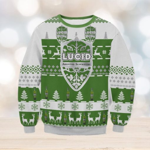 Lucid Absinthe Ugly Xmas Wool Knitted Sweater