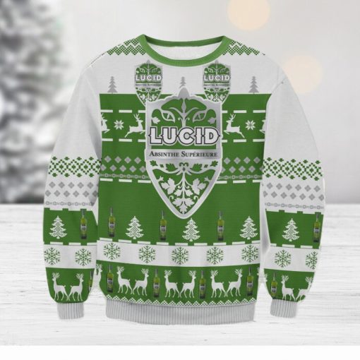 Lucid Absinthe Ugly Xmas Wool Knitted Sweater