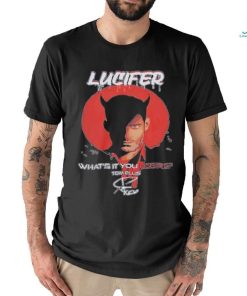 Lucifer what’s it you desire tom ellis signature shirt