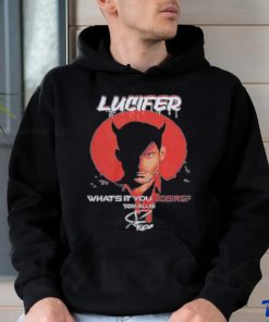 Lucifer what’s it you desire tom ellis signature shirt