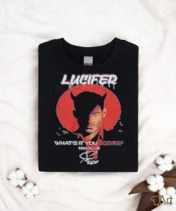 Lucifer what’s it you desire tom ellis signature shirt