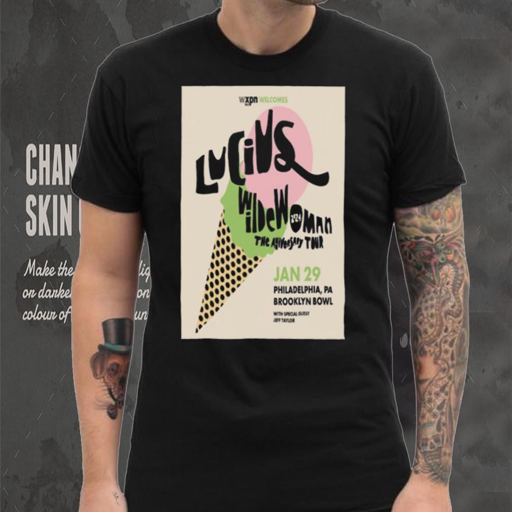 Lucius 2024 Tour Wildewoman The Anniversary poster shirt Lucius 2024 Tour Wildewoman The Anniversary poster shirt