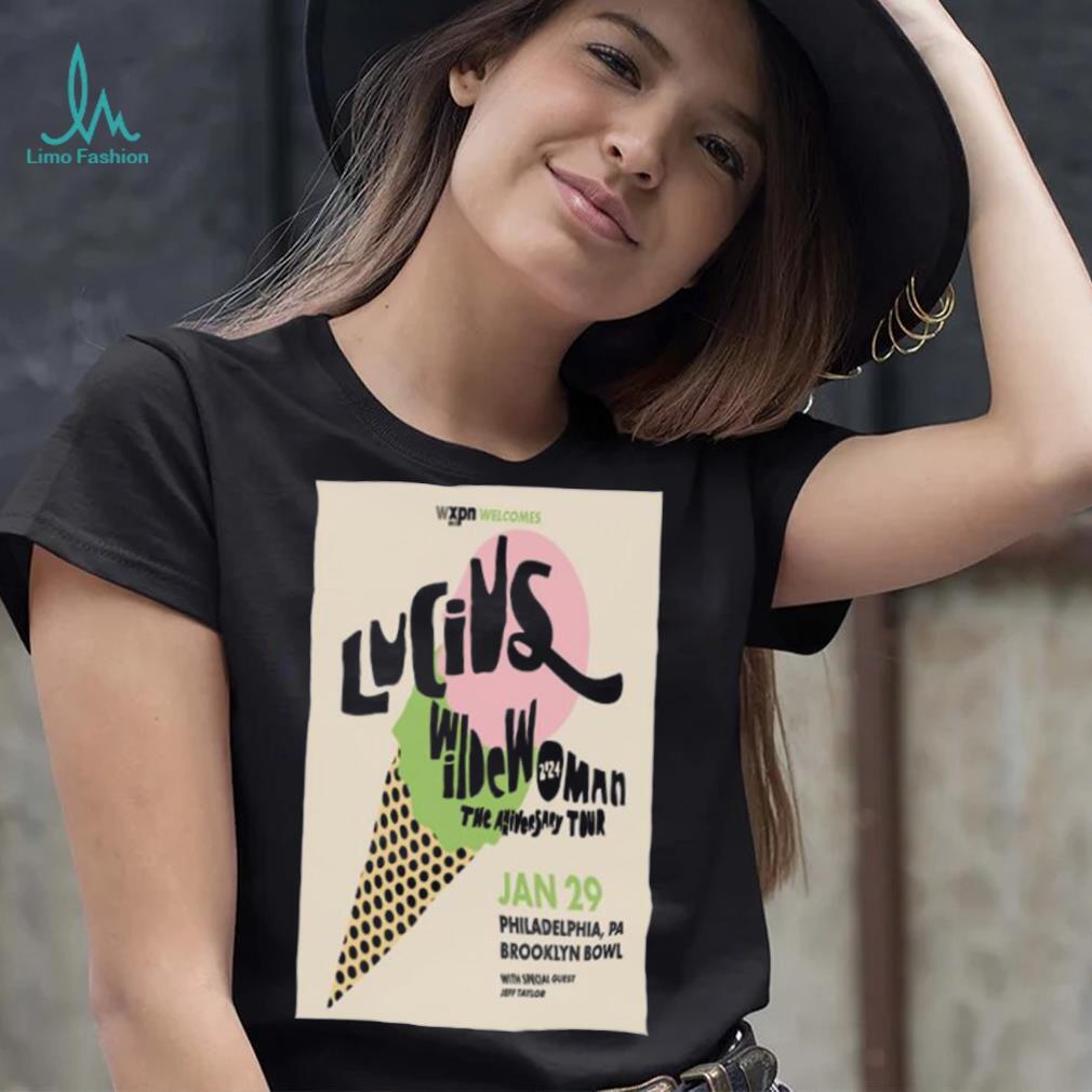 Lucius 2024 Tour Wildewoman The Anniversary poster shirt Lucius 2024 Tour Wildewoman The Anniversary poster shirt