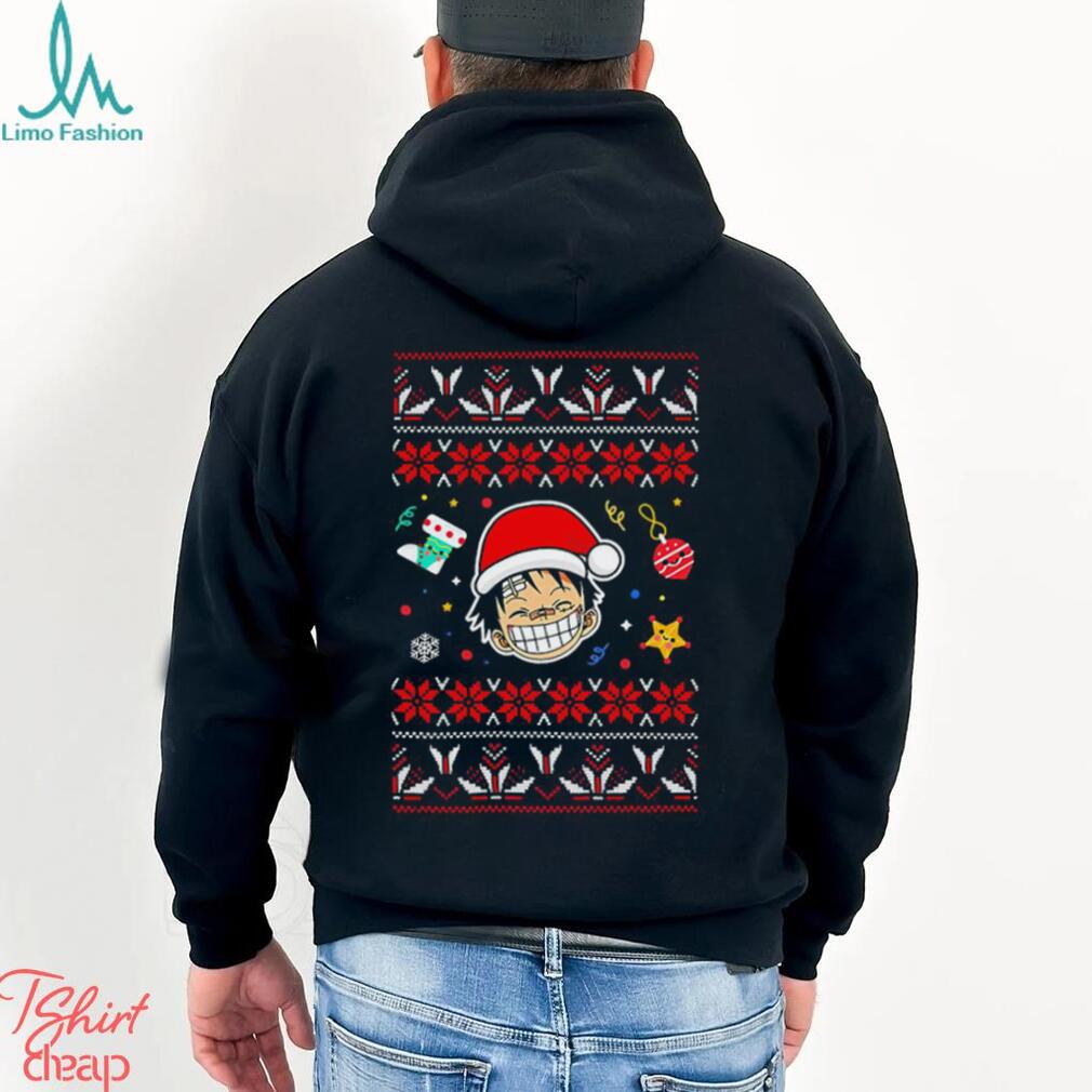 Funny one Piece Character Merry Christmas 2022 shirt, hoodie, sweater, long  sleeve and tank top