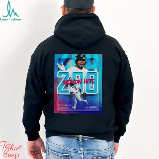 Luis Arráez Miami Marlins 200 Season Hits Shirt