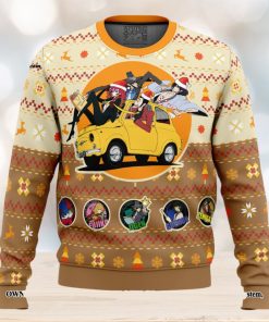 Lupin the 3rd Happy Trip Knitting Pattern Ugly Christmas Sweater