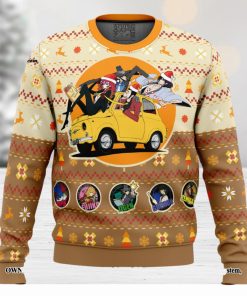 Lupin the 3rd Happy Trip Knitting Pattern Ugly Christmas Sweater