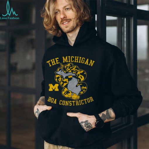 MICHIGAN FOOTBALL BOA CONSTRICTOR SHIRT