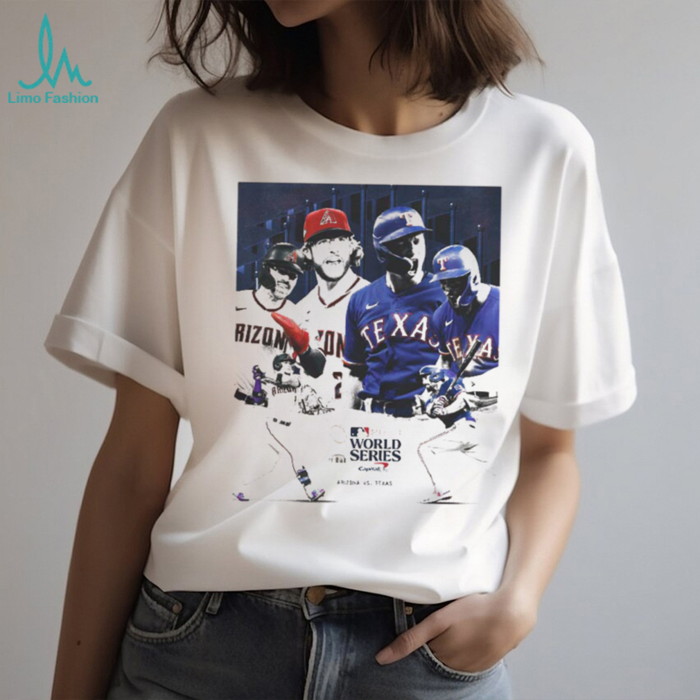 MLB 2023 World Series Is Set Arizona Vs Texas Vintage T Shirt MLB 2023 World Series Is Set Arizona Vs Texas Vintage T Shirt