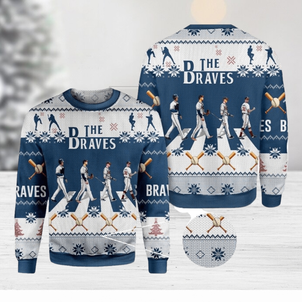 The atlanta braves abbey road signatures shirt, hoodie, tank top, sweater  and long sleeve t-shirt