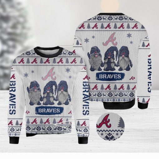 MLB Atlanta braves World Series Champions Seasonal Ugly 3D Sweater For Xmas