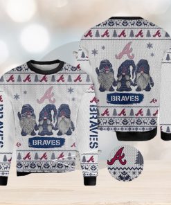 MLB Atlanta braves World Series Champions Seasonal Ugly 3D Sweater For Xmas