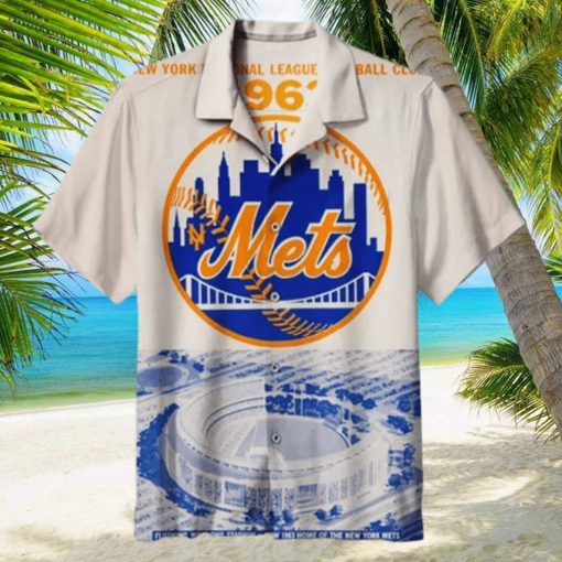 MLB New York Mets Hawaiian Shirt Gift For Beach Vacation