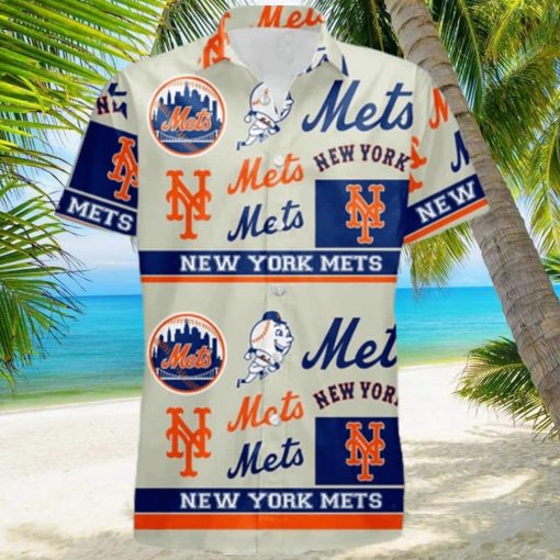 MLB New York Mets Hawaiian Shirt Summer Vacation Gift