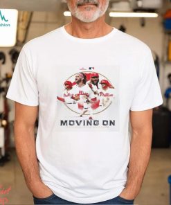 Official Philadelphia Phillies Moving On The Phillies Are Headed Back To  The NLDS Shirt - Limotees