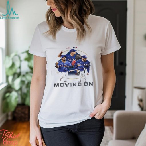 MLB The Texas Rangers Are The First Team To Advance In The Wild Card Round Unisex T shirt