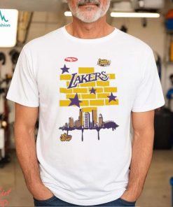 M&N x Tats Cru City Tee Los Angeles Lakers Shirt