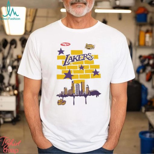 M&N x Tats Cru City Tee Los Angeles Lakers Shirt