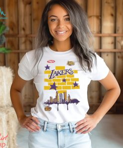 M&N x Tats Cru City Tee Los Angeles Lakers Shirt