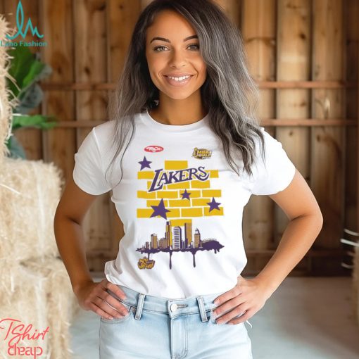 M&N x Tats Cru City Tee Los Angeles Lakers Shirt