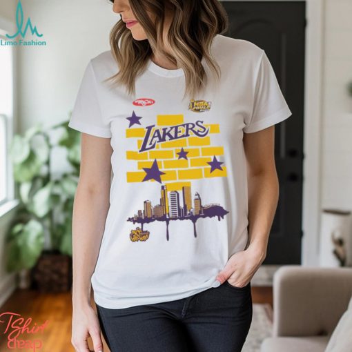 M&N x Tats Cru City Tee Los Angeles Lakers Shirt