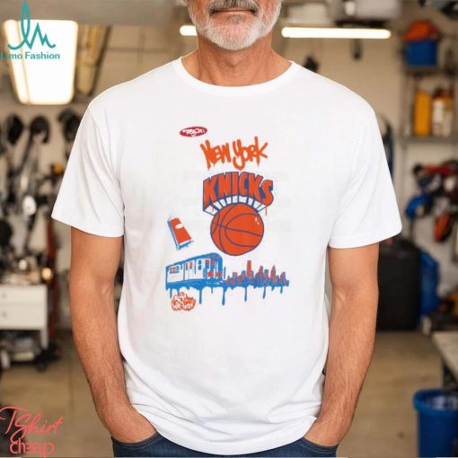 M&N x Tats Cru City Tee New York Knicks Shirt