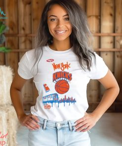 M&N x Tats Cru City Tee New York Knicks Shirt