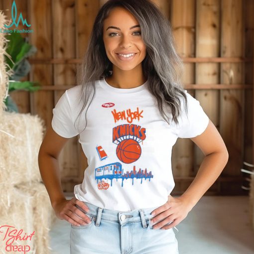 M&N x Tats Cru City Tee New York Knicks Shirt