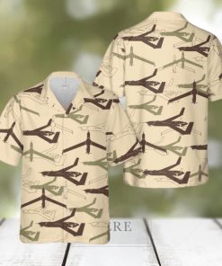 MQ 27 Insitu Scan Eagle Silhouette Hawaiian Shirt