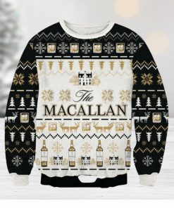 Macallan For Christmas Gifts Ugly Christmas Wool Knitted Sweater