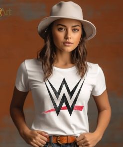 Mad Engine White WWE Graphic T Shirt