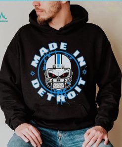 Made In Detroit Helmet Skull 313 T Shirt