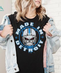 Made In Detroit Helmet Skull 313 T Shirt