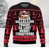 Walkin‘ In A Weiner Wonderland Dachshund Lover Ugly Chirtmas 3D Sweater Gift For Men And Women