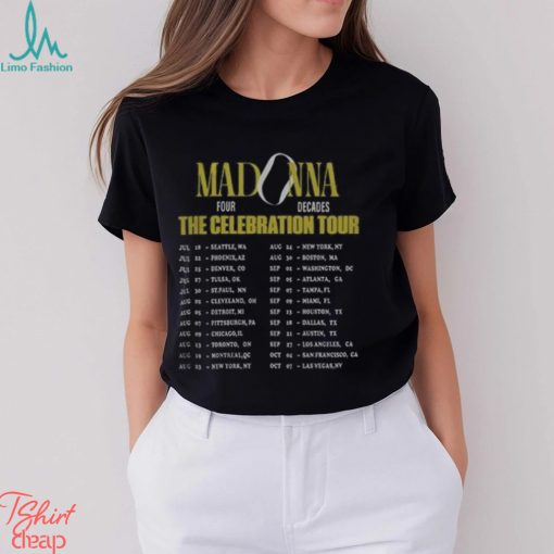 Madonna The Celebration Tour T Shirt Shirt Fan Gifts 2023 Unisex Sweatshirt