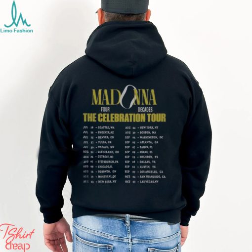 Madonna The Celebration Tour T Shirt Shirt Fan Gifts 2023 Unisex Sweatshirt