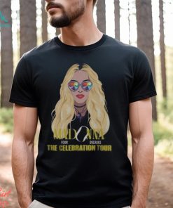 Madonna The Celebration Tour T Shirt Shirt Fan Gifts 2023 Unisex