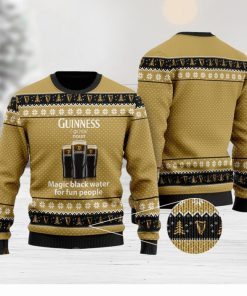 Magic Black Water Guinness Christmas For Christmas Gifts 3D Printed Ugly Christmas Sweater