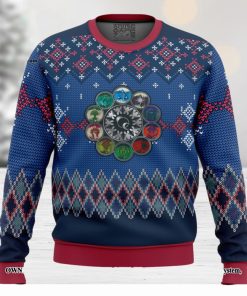 Magic the Gathering Ravnica Ugly Christmas Wool Knitted Sweater