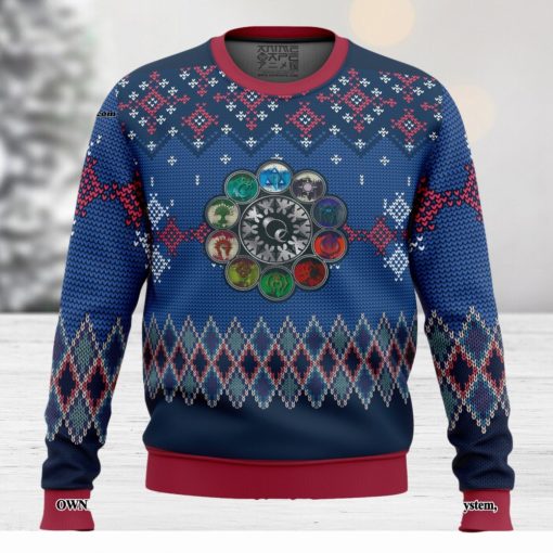 Magic the Gathering Ravnica Ugly Christmas Wool Knitted Sweater