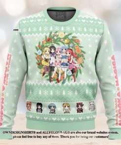 Magical Girls Puella Magi Madoka Magica 3D Printed Ugly Christmas Sweater