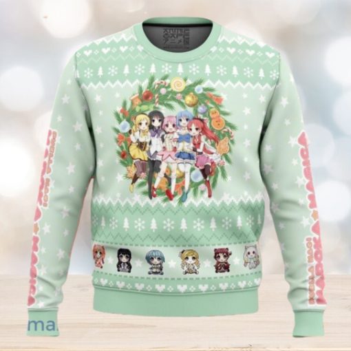 Magical Girls Puella Magi Madoka Magica Ugly Christmas Sweater Unique Gift