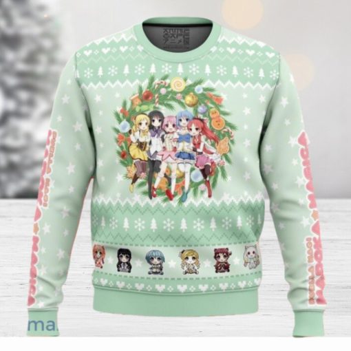 Magical Girls Puella Magi Madoka Magica Ugly Christmas Sweater Unique Gift