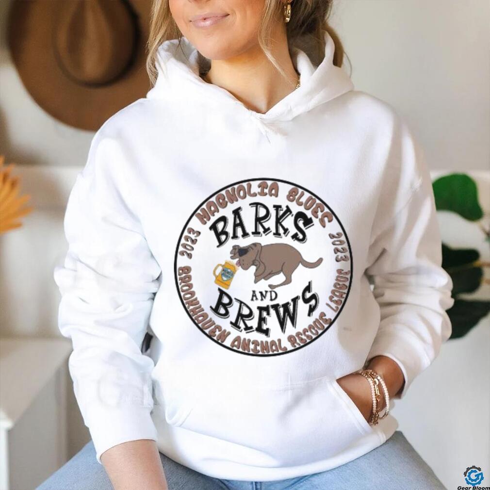 Magnolia Blues 2023 Brookhaven Animal Rescue League 2023 Barks And Brews shirt Magnolia Blues 2023 Brookhaven Animal Rescue League 2023 Barks And Brews shirt