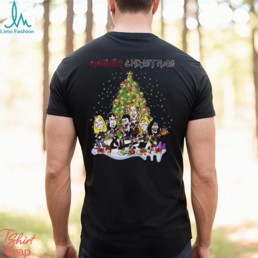 Maiden Christmas Iron Maiden Heavy Metal Band T Shirt